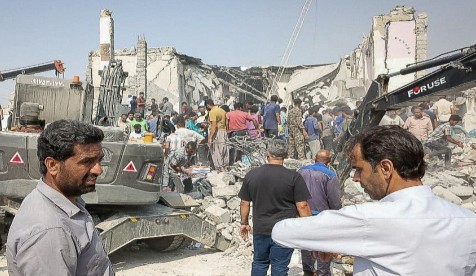  الهلال الأحمر الإيراني:  مقـ ـتل 555 شخصًا  منذ بداية الهجمات